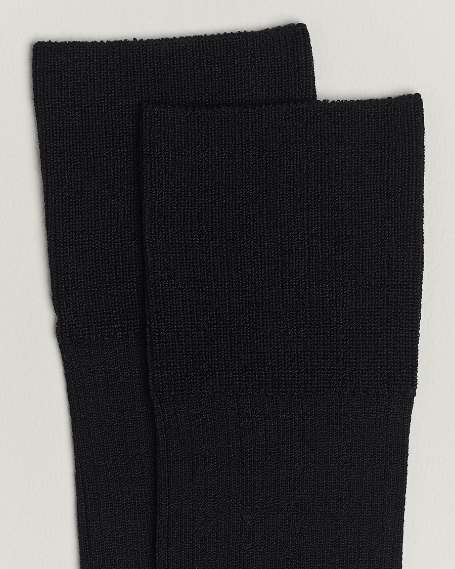 Heren | Ondergoed | CDLP | Cotton Rib Socks Black