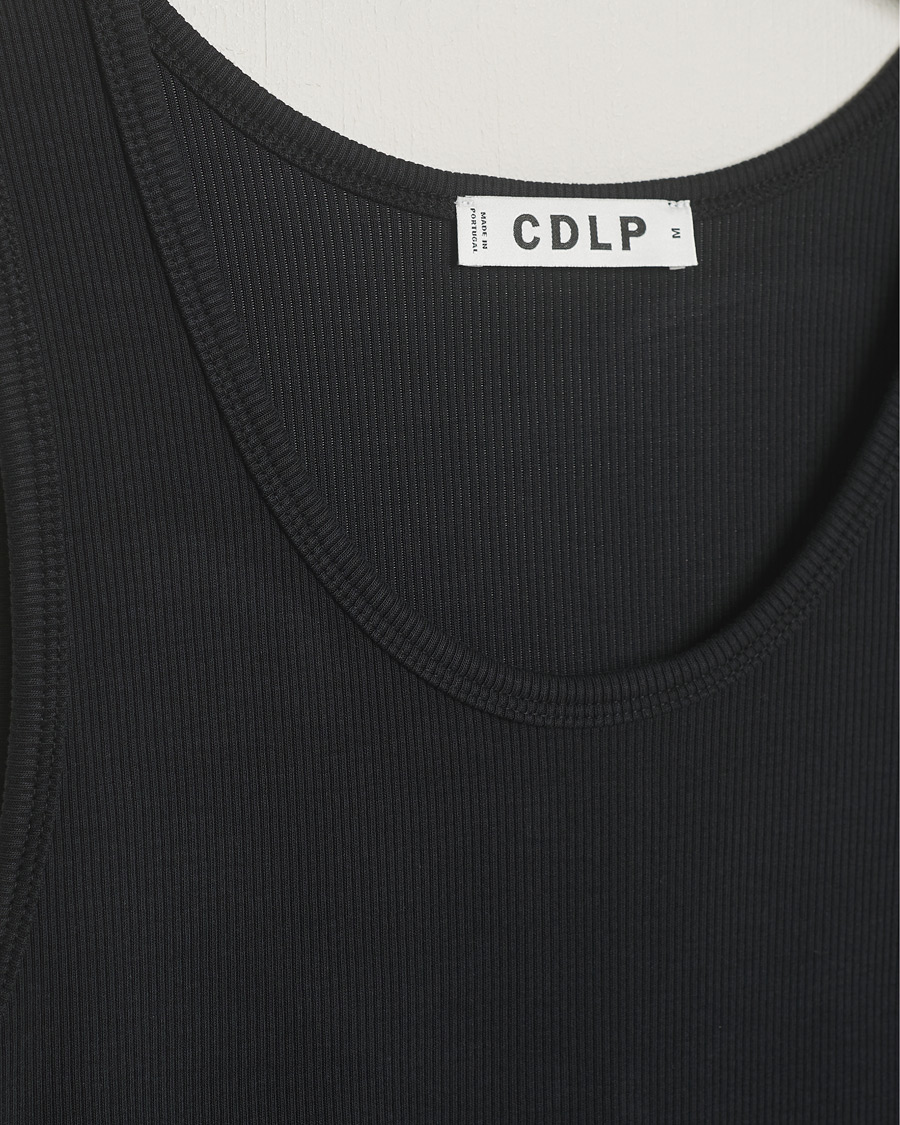 Heren | Tanktops | CDLP | Rib Tank Top Off Black