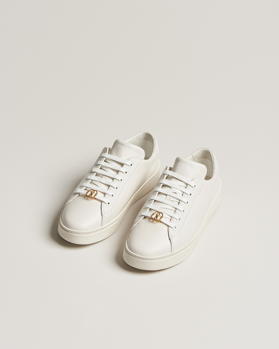 Men | Luxury Brands | Bally | Ryver Leather Sneaker White