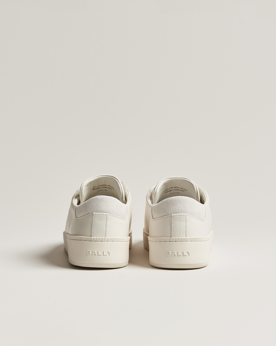 Heren | Bally Ryver Leather Sneaker White | Bally | Ryver Leather Sneaker White