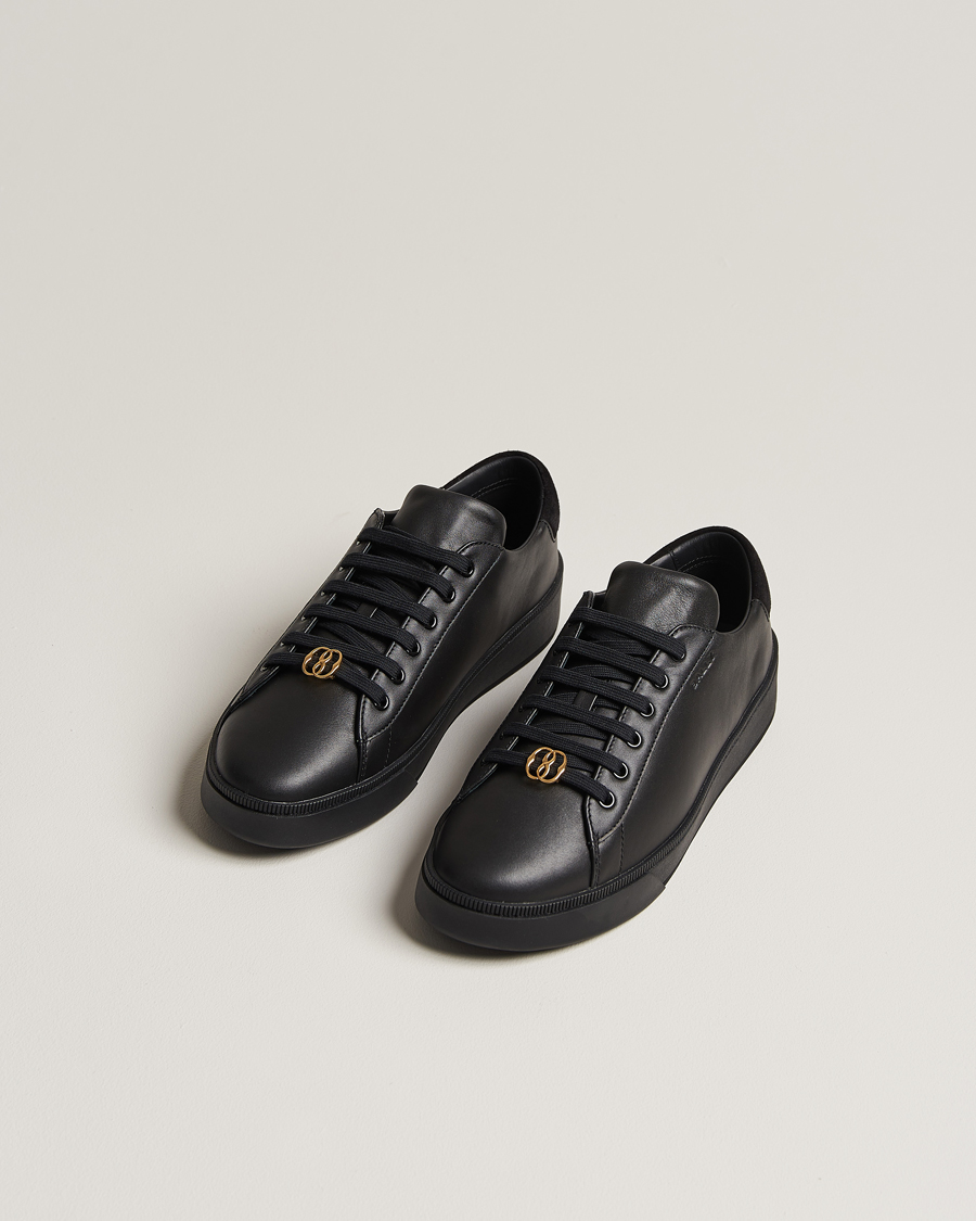 Heren | Bally Ryver Leather Sneaker Black | Bally | Ryver Leather Sneaker Black