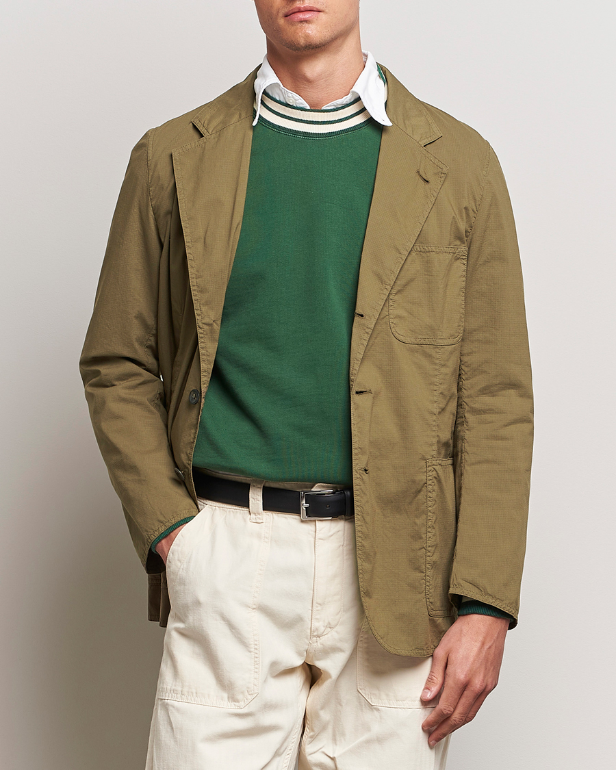 Heren | Afdelingen | Drake's | MKVIII Lightweight Double Games Blazer Olive