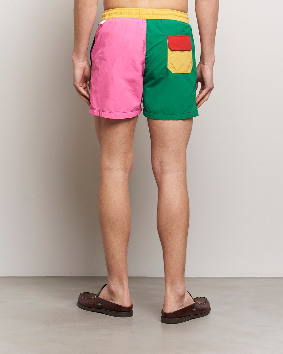 Heren | Zwembroek | Drake's | Colourblock Swimshorts Multi