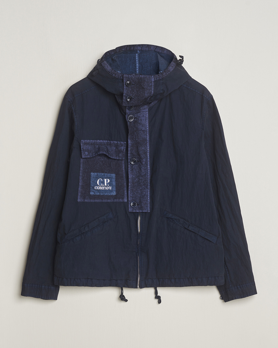 Heren | Jassen | C.P. Company | 50 Filli Gum Cotton/Nylon Jacket Navy
