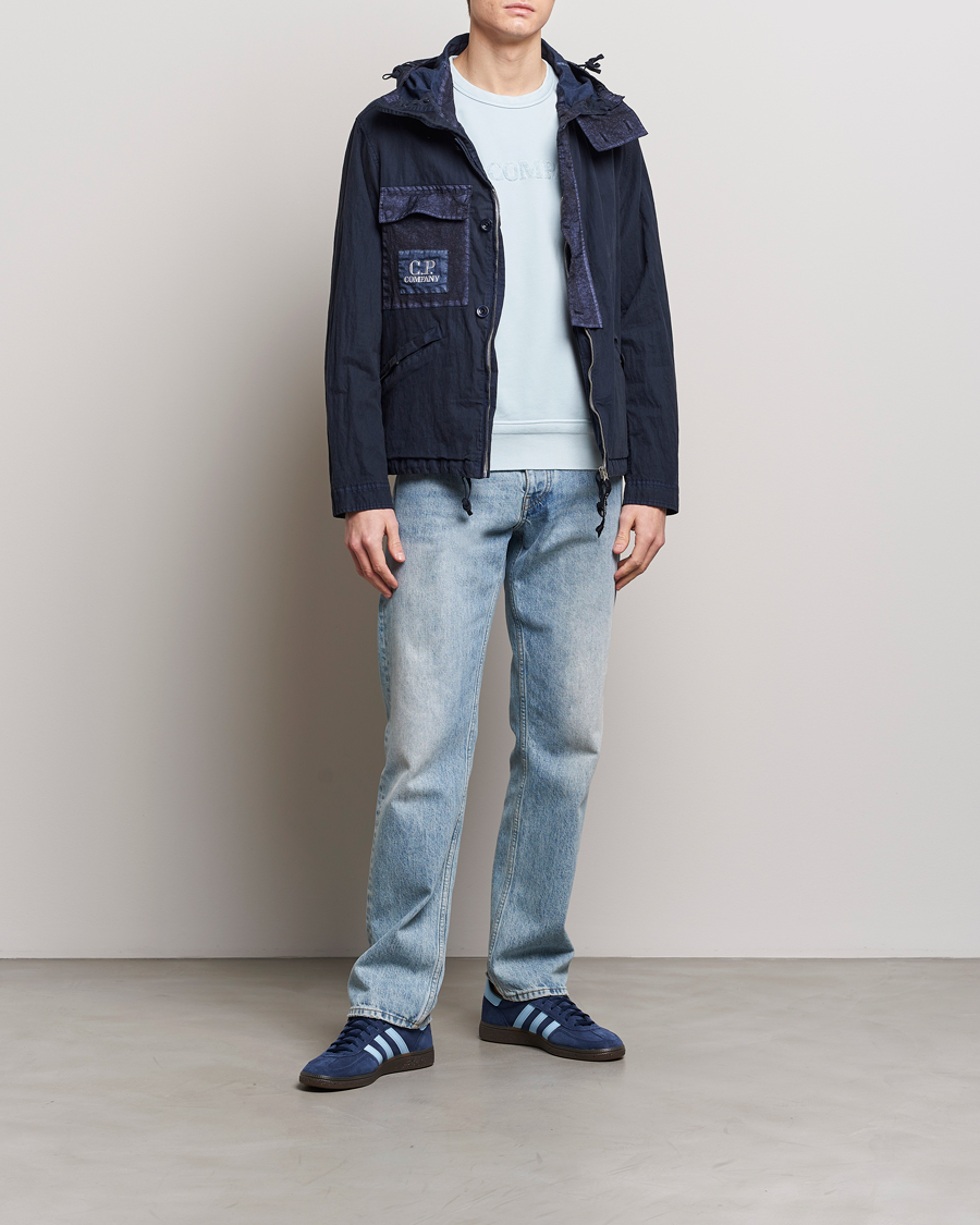 Heren | Jassen | C.P. Company | 50 Filli Gum Cotton/Nylon Jacket Navy