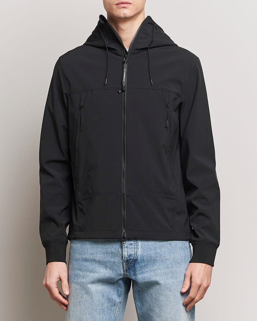 Heren | Casual jassen | C.P. Company | Shell R Hooded Goggles Jacket Black