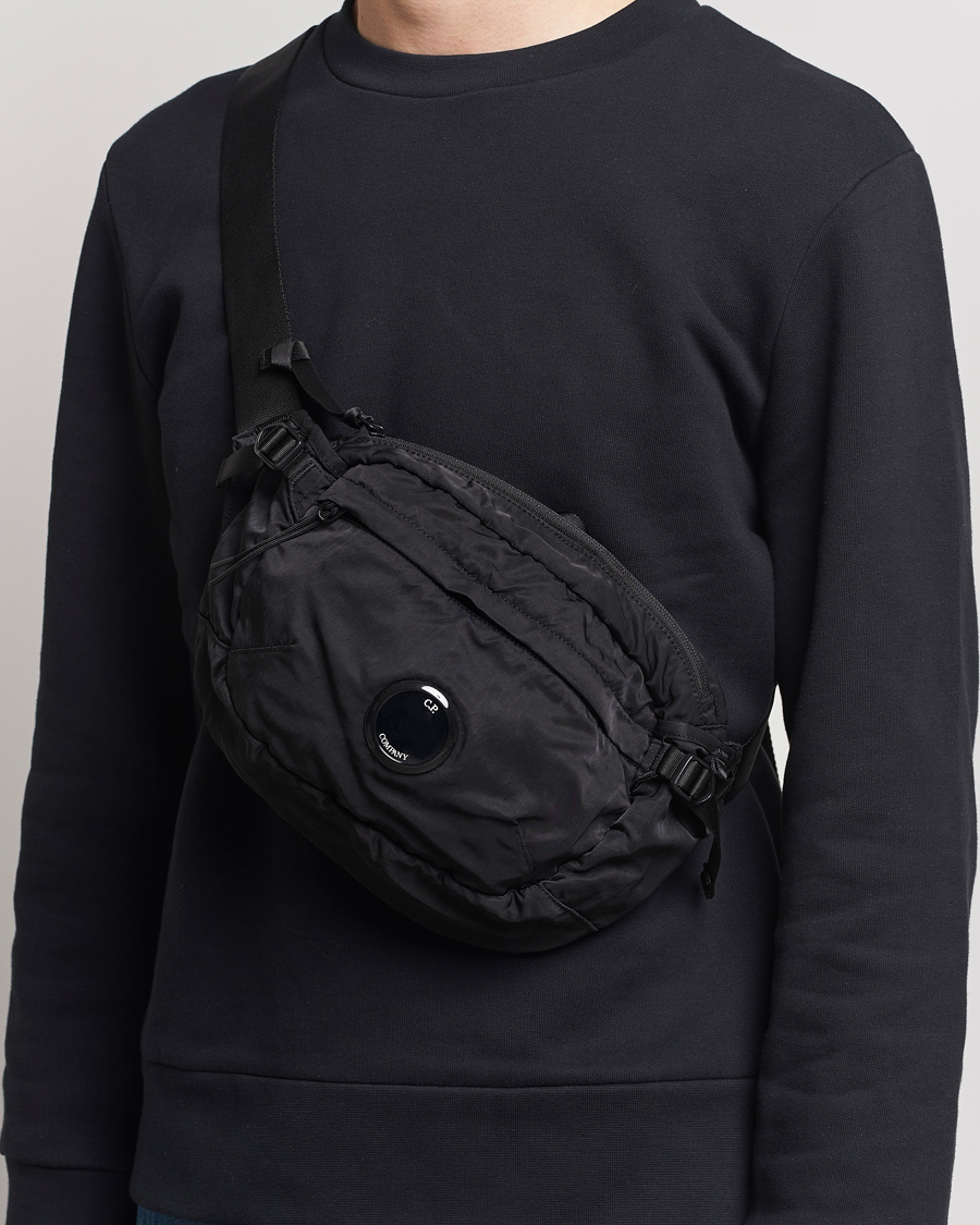 Heren | Schoudertassen | C.P. Company | Nylon B Small Accessorie Bag Black