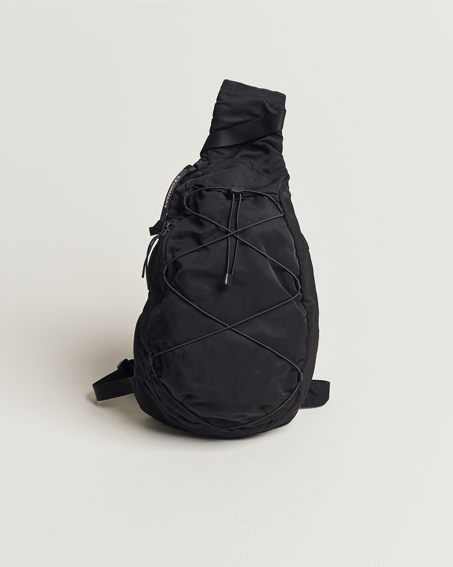 Heren | C.P. Company Nylon B Accessories Shoulder Bag Black | C.P. Company | Nylon B Accessories Shoulder Bag Black