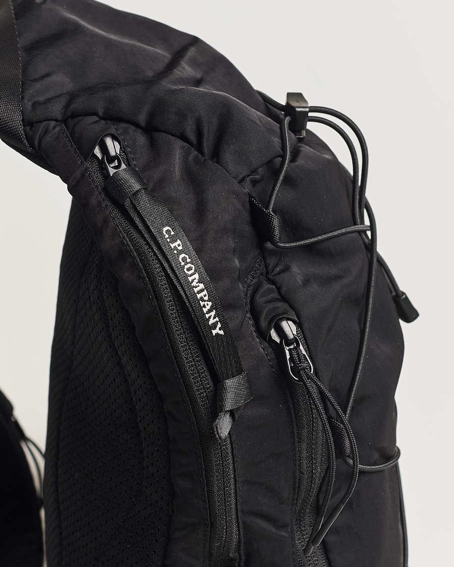 Heren | C.P. Company Nylon B Accessories Shoulder Bag Black | C.P. Company | Nylon B Accessories Shoulder Bag Black