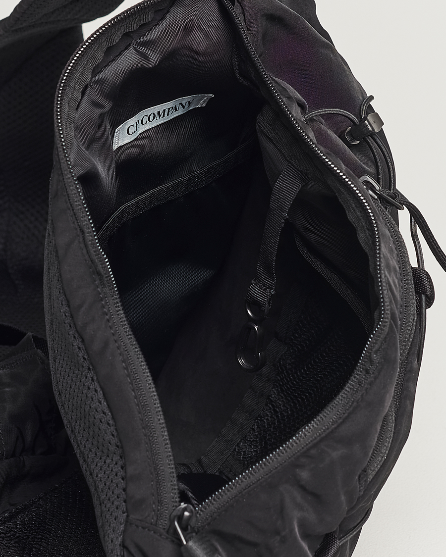 Heren | C.P. Company Nylon B Accessories Shoulder Bag Black | C.P. Company | Nylon B Accessories Shoulder Bag Black
