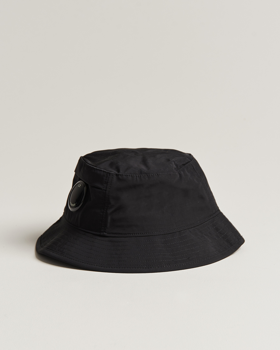 Heren | Accessoires | C.P. Company | Chrome R Bucket Hat Black