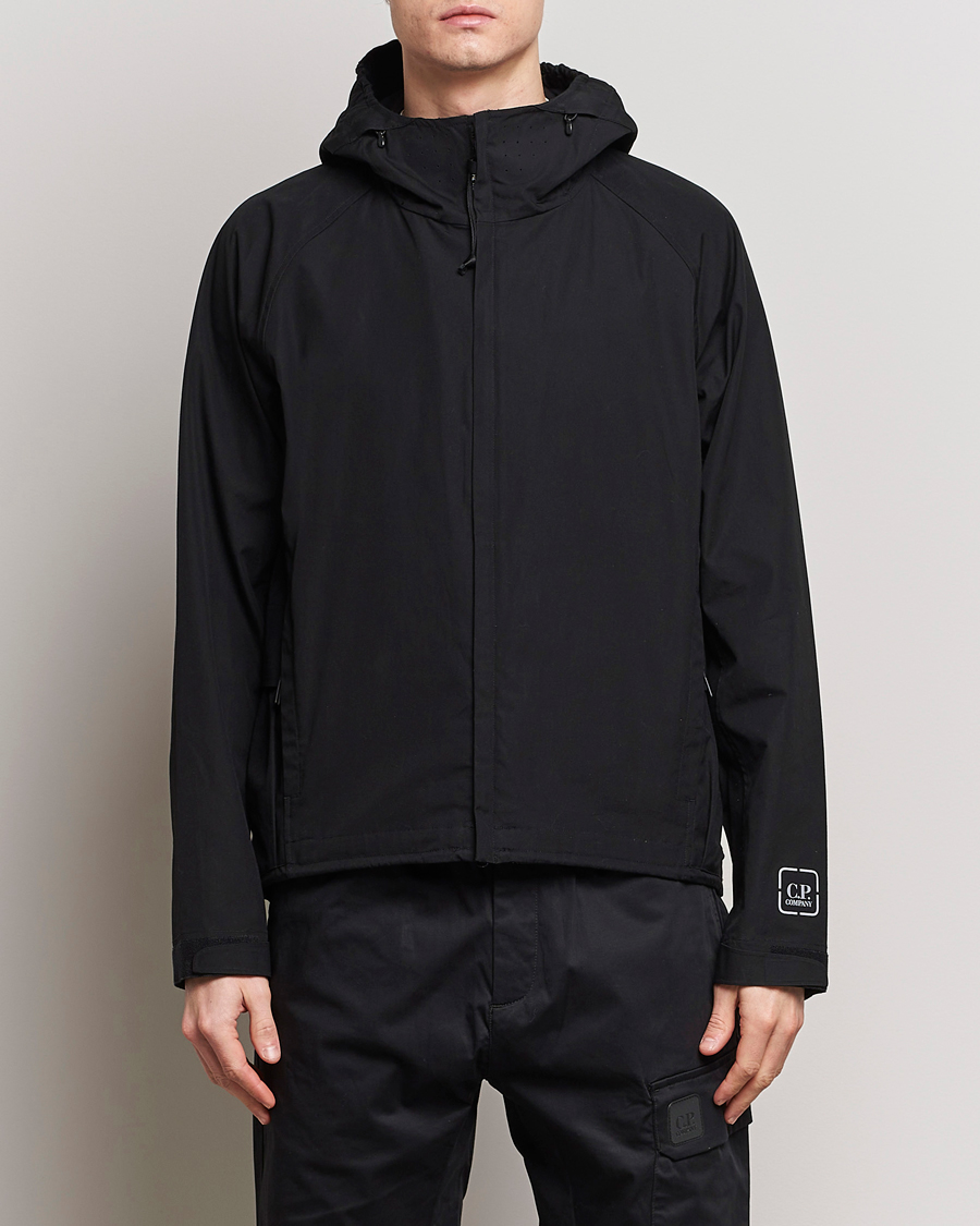 Men |  | C.P. Company | Metropolis Water Resistant Hyst Cotton Jacket Black