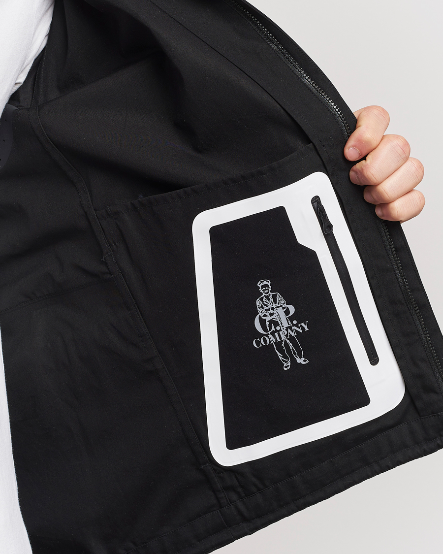 Heren | Jassen | C.P. Company | Metropolis Water Resistant Hyst Cotton Jacket Black