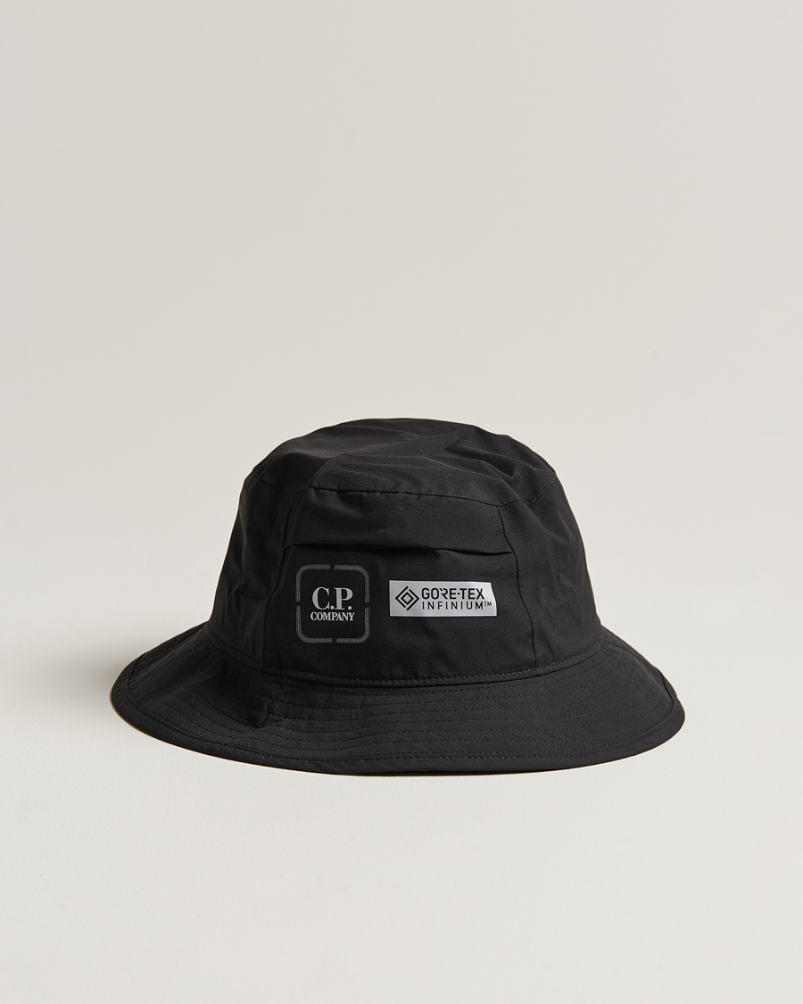 Heren | C.P. Company Metropolis Gore-Tex Bucket Hat Black | C.P. Company | Metropolis Gore-Tex Bucket Hat Black