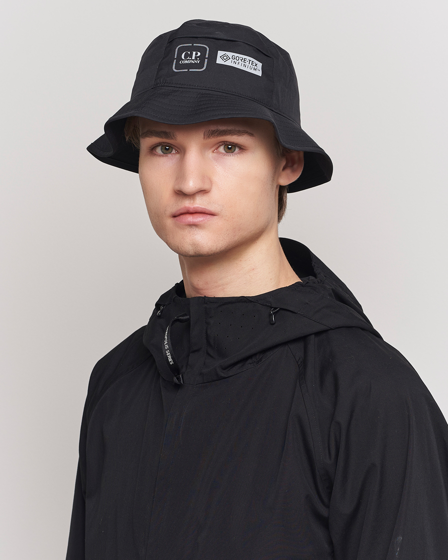 Heren | C.P. Company Metropolis Gore-Tex Bucket Hat Black | C.P. Company | Metropolis Gore-Tex Bucket Hat Black