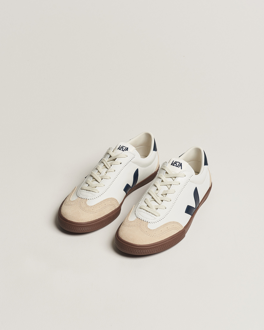 Heren |  | Veja | Volley Leather Sneaker White Nautico Bark