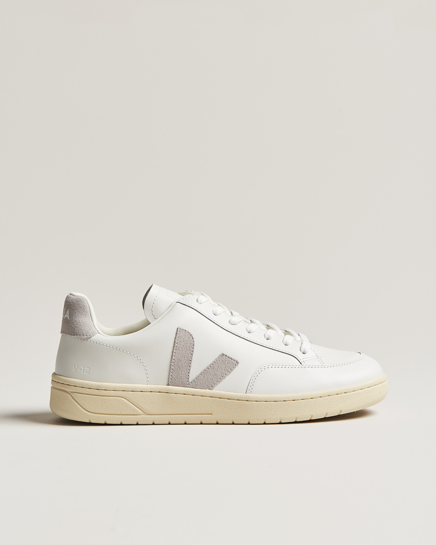Heren | Sneakers | Veja | V-12 Sneaker Extra White/Light Grey