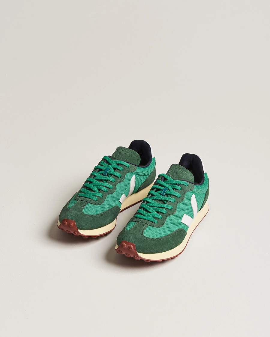 Heren | Suède schoenen | Veja | Rio Branco Running Sneaker Emeraude/White