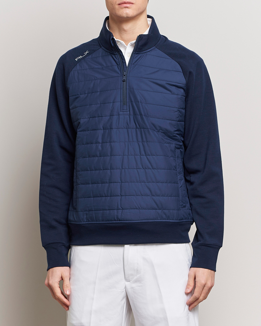 Heren | Sport | RLX Ralph Lauren | Performance Hybrid Half Zip Refined Navy