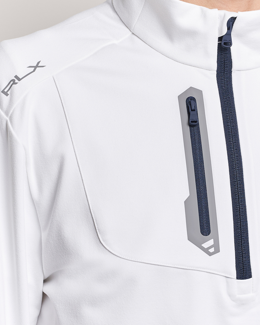 Heren | Truien | RLX Ralph Lauren | Luxury Jersey Half Zip Ceramic White
