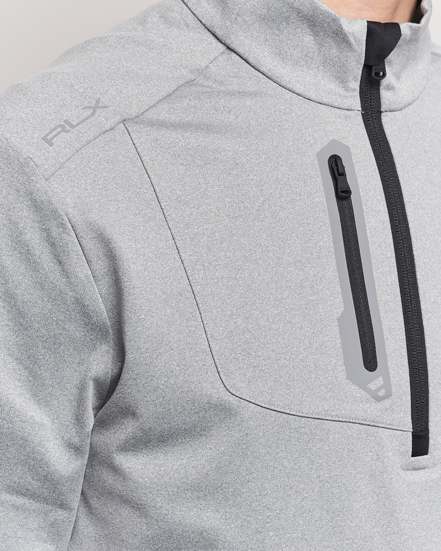Heren | Truien | RLX Ralph Lauren | Luxury Jersey Half Zip Andover Heather