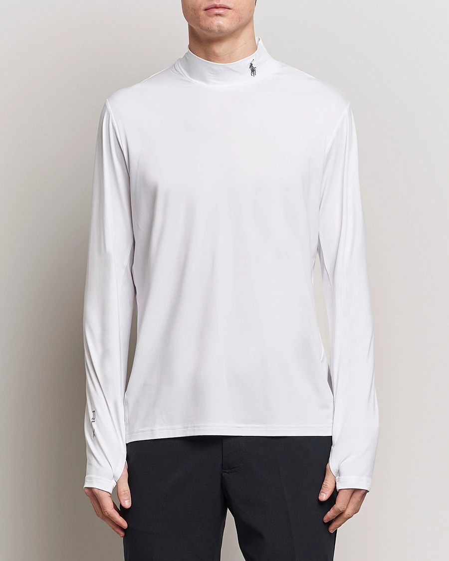 Heren | T-shirts | RLX Ralph Lauren | Airflow Soft Compression Ceramic White
