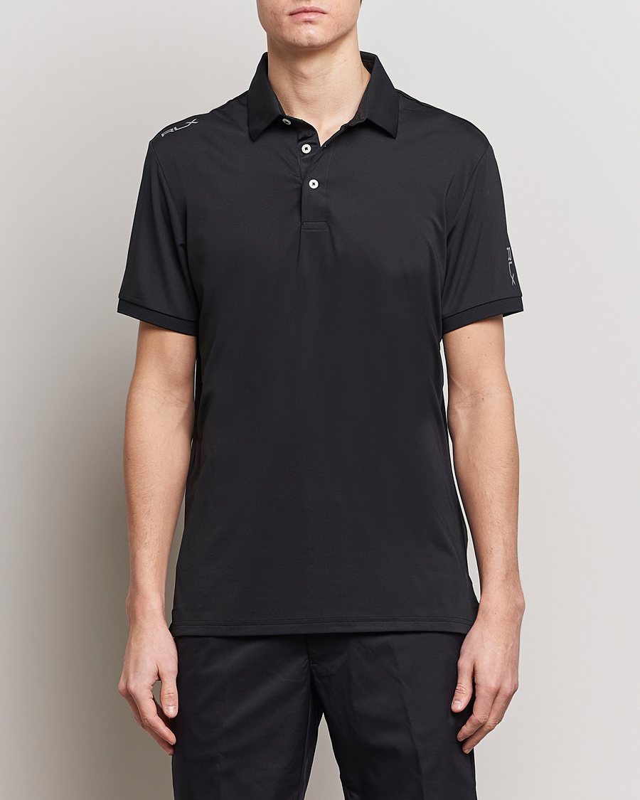Heren | Poloshirts met korte mouwen | RLX Ralph Lauren | Airflow Active Jersey Polo Polo Black