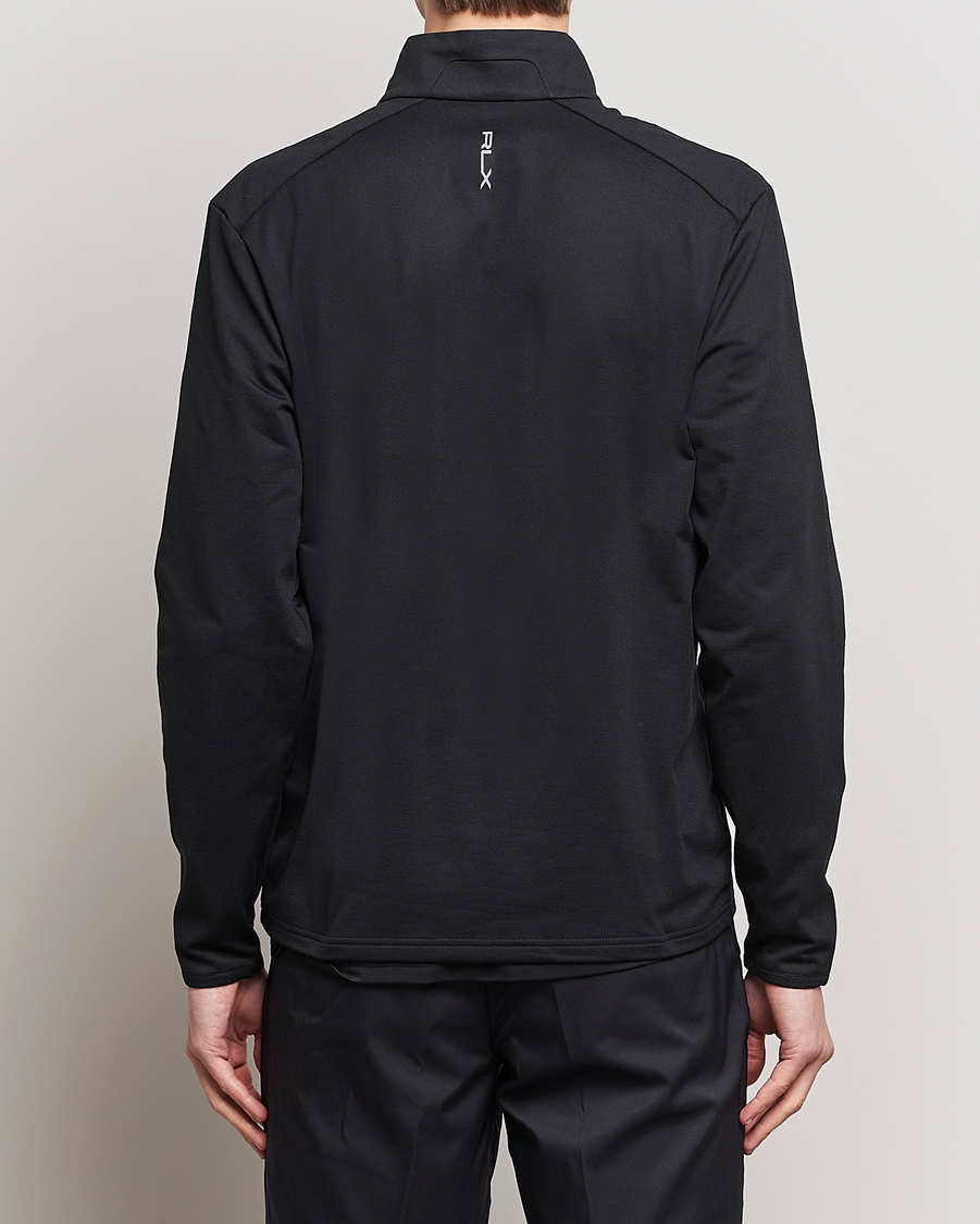 Heren | Truien | RLX Ralph Lauren | Luxury Jersey Half Zip Polo Black