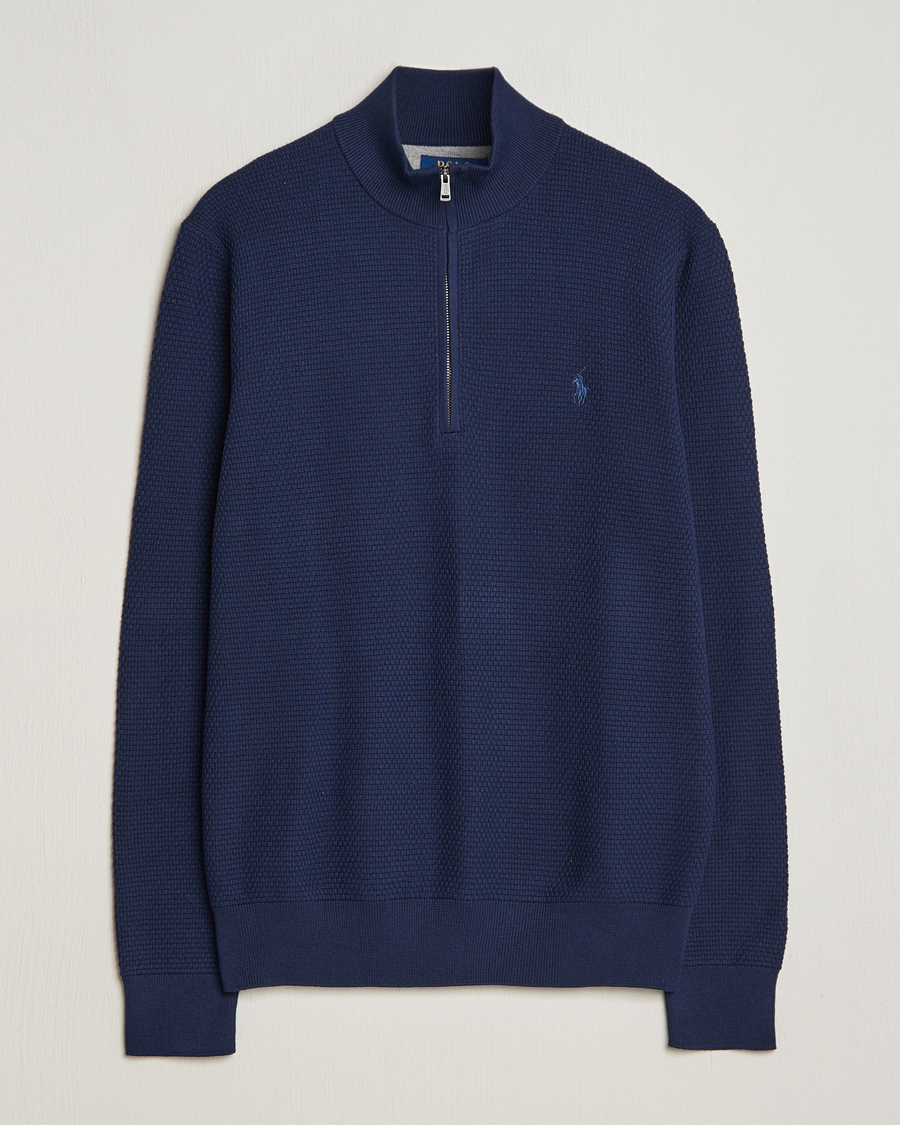 Heren | Truien | Polo Ralph Lauren Golf | Cotton Jersey Half Zip Refined Navy