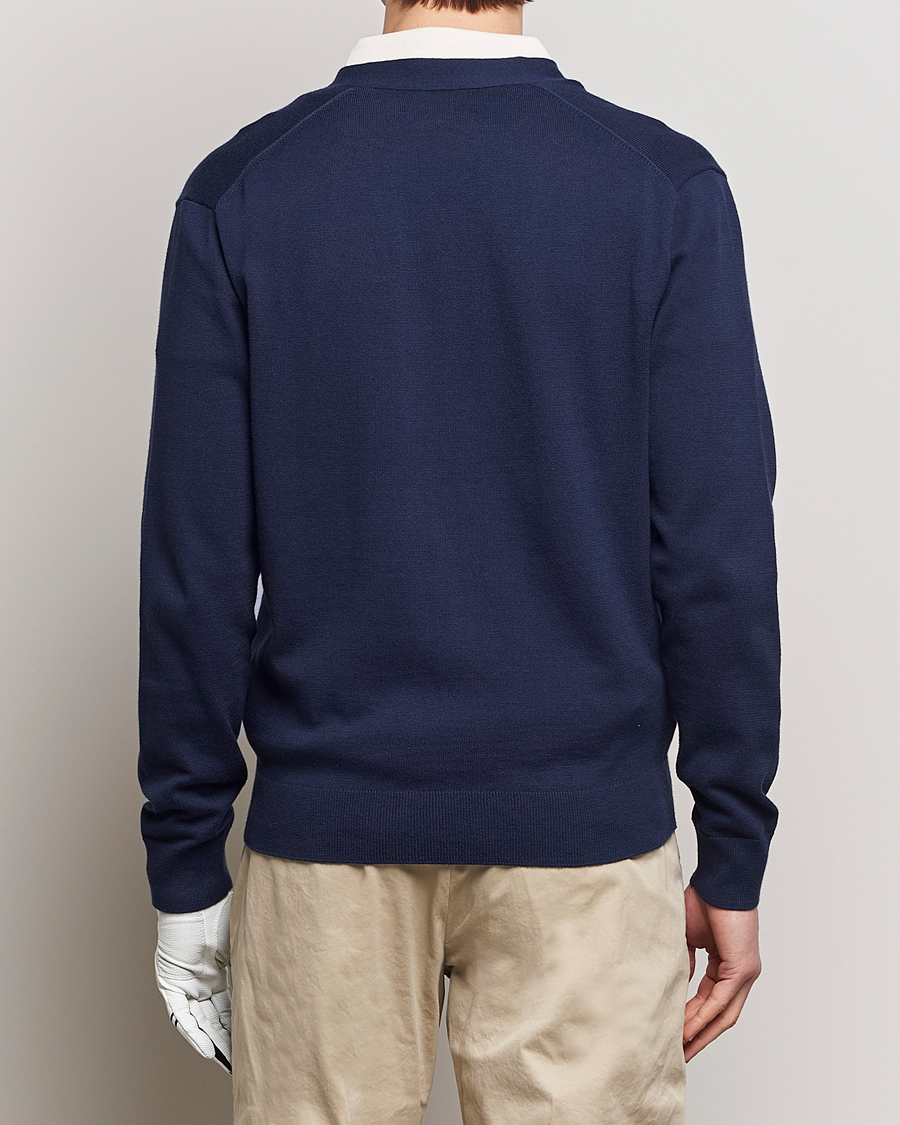 Heren | Truien | RLX Ralph Lauren | Cotton Cardigan Refined Navy