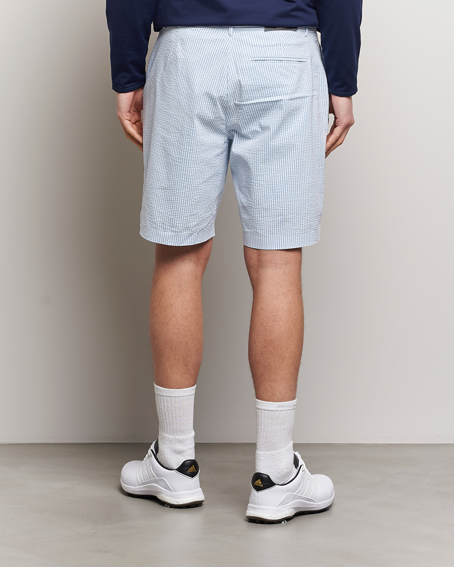 Heren | Korte broek | RLX Ralph Lauren | Seersucker Golf Shorts Blue/White