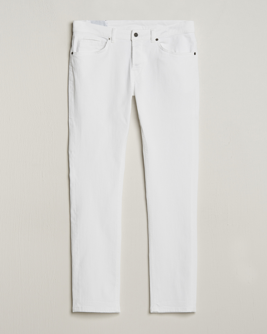 Heren |  | Dondup | George Bullstretch Jeans White