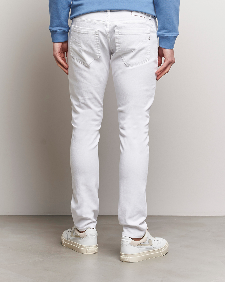 Heren | Jeans | Dondup | George Bullstretch Jeans White