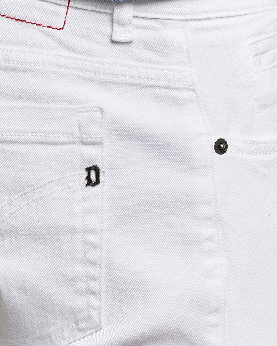 Heren | Jeans | Dondup | George Bullstretch Jeans White