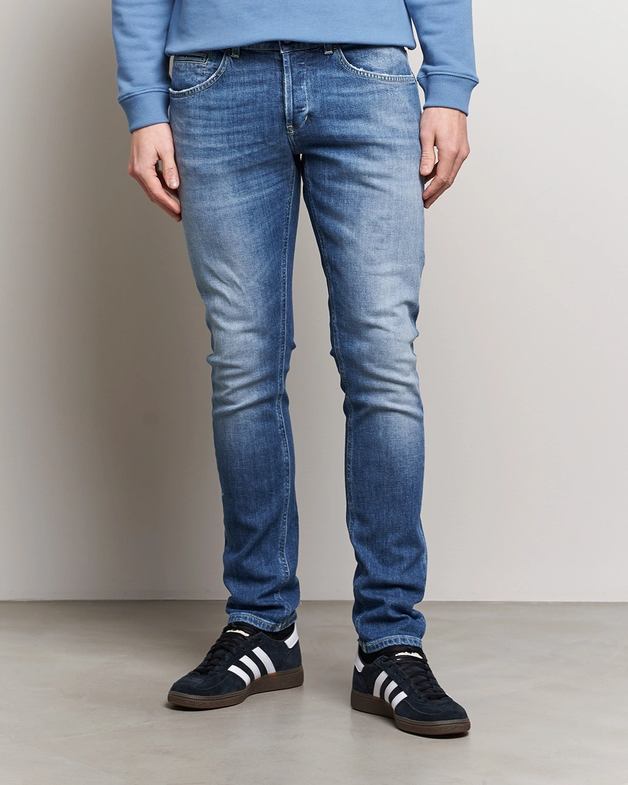 Heren | Jeans | Dondup | George Jeans Light Blue