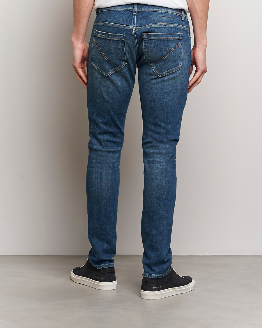 Heren | Jeans | Dondup | George Jeans Medium Blue