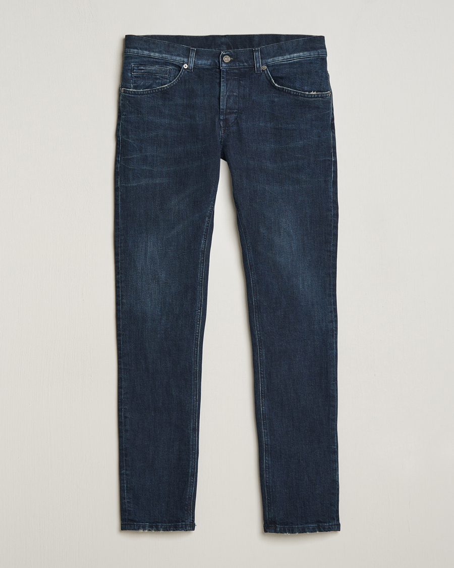 Heren | Jeans | Dondup | George Jeans Dark Blue