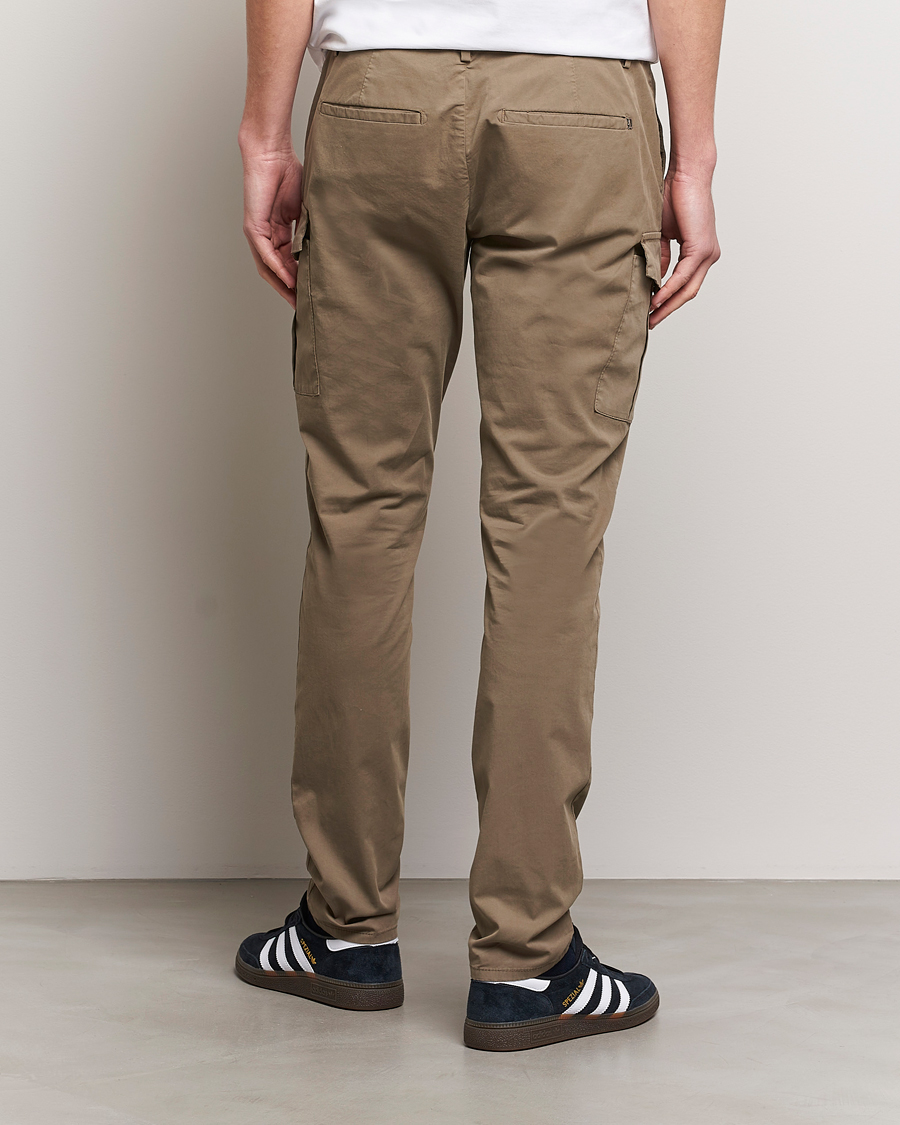 Heren | Broeken | Dondup | Eddie Cargo Pants Dark Beige