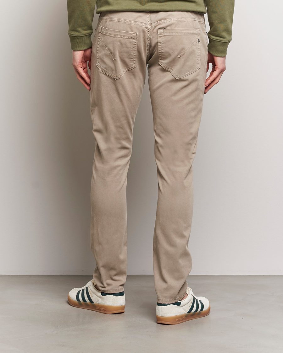 Heren | Broeken | Dondup | George Gabardine 5-Pocket Sand