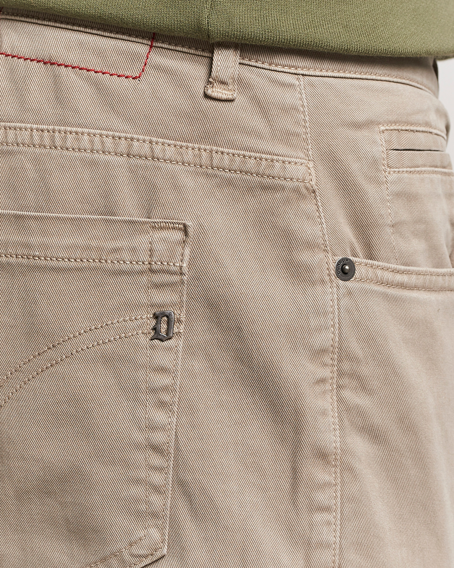 Heren | Broeken | Dondup | George Gabardine 5-Pocket Sand