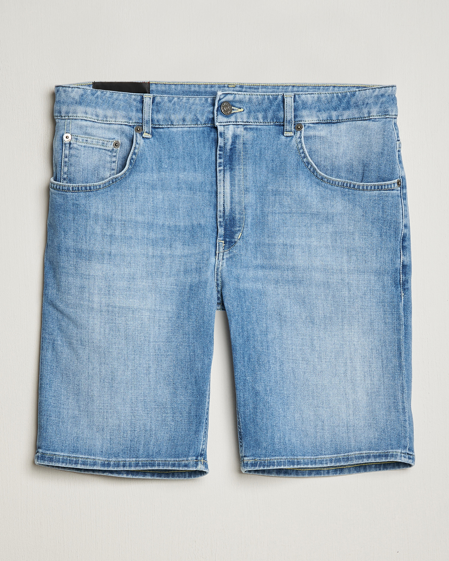 Heren | Korte broek | Dondup | Derek Denim Shorts Light Blue