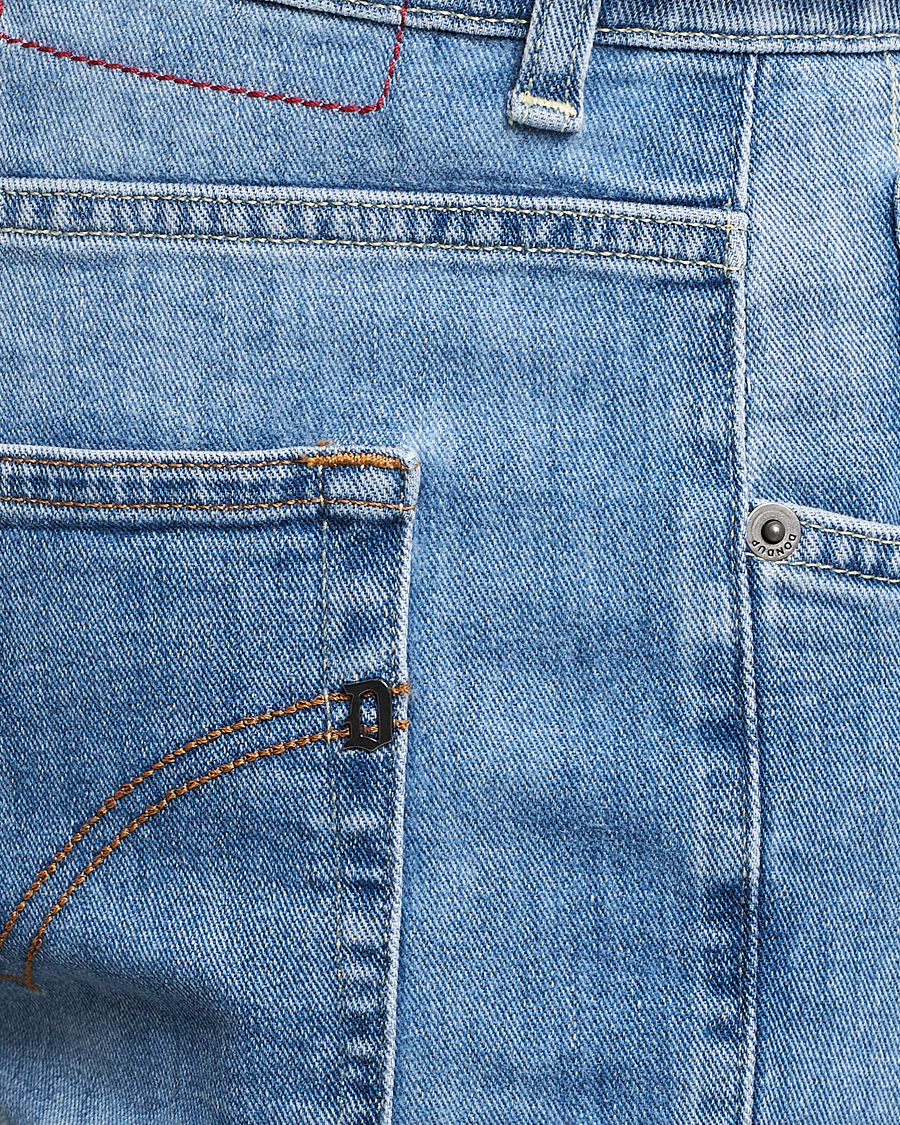 Heren | Korte broek | Dondup | Derek Denim Shorts Light Blue