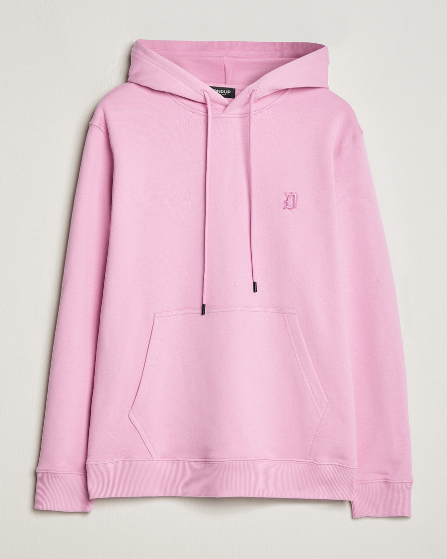 Heren | Truien | Dondup | Logo Hoodie Washed Pink