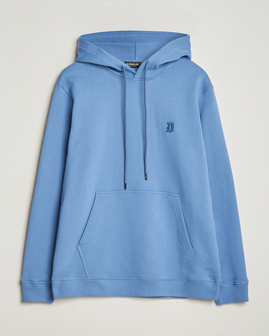 Heren |  | Dondup | Logo Hoodie Washed Blue