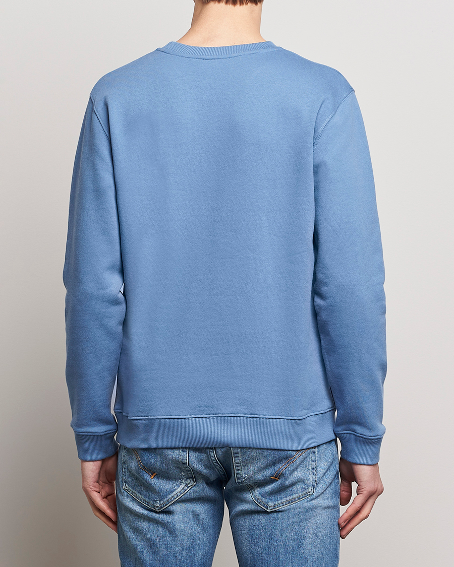 Heren | Truien | Dondup | Loco Crew Neck Sweatshirt Washed Blue