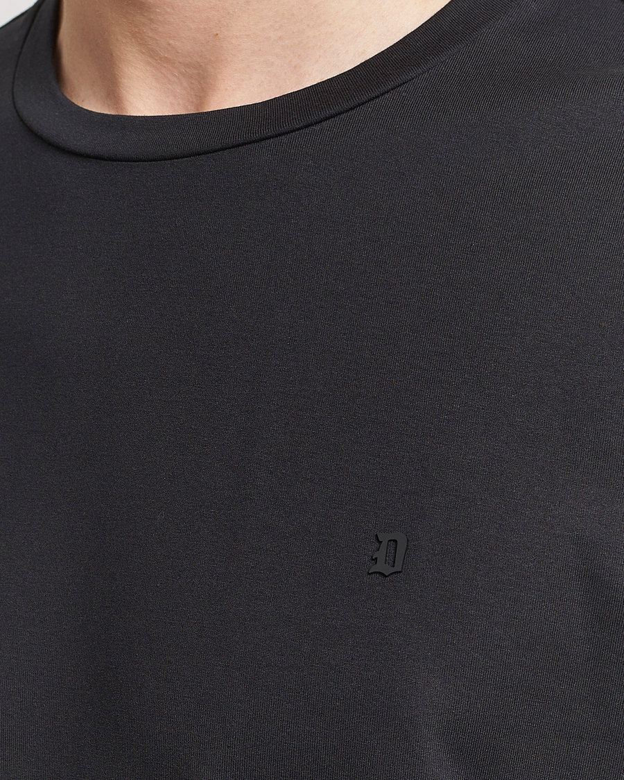 Heren | T-shirts | Dondup | Logo Crew Neck T-Shirt Black