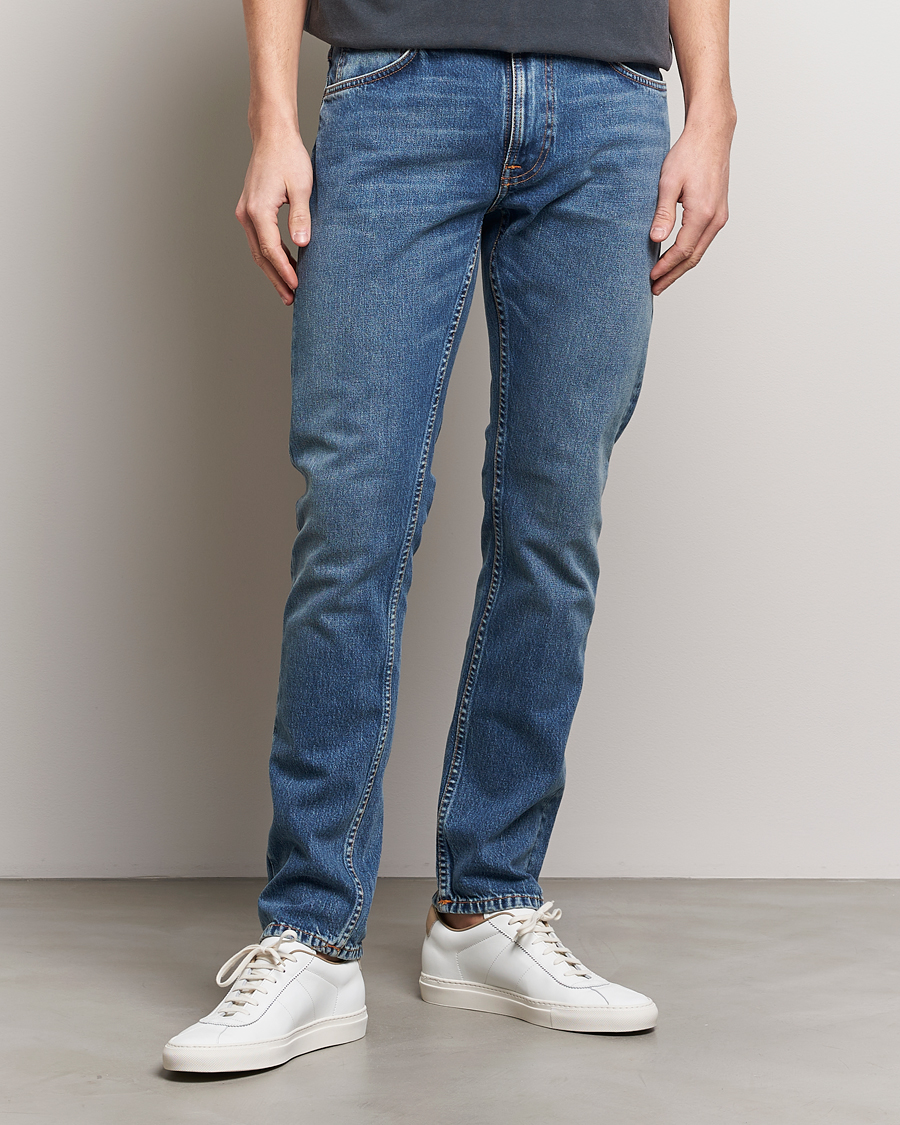 Heren |  | Nudie Jeans | Lean Dean Jeans Dark Waters