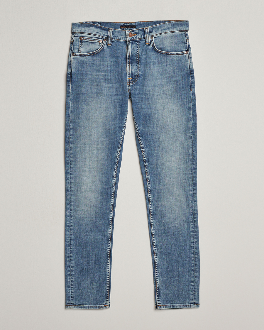 Heren |  | Nudie Jeans | Lean Dean Jeans Broken Blue