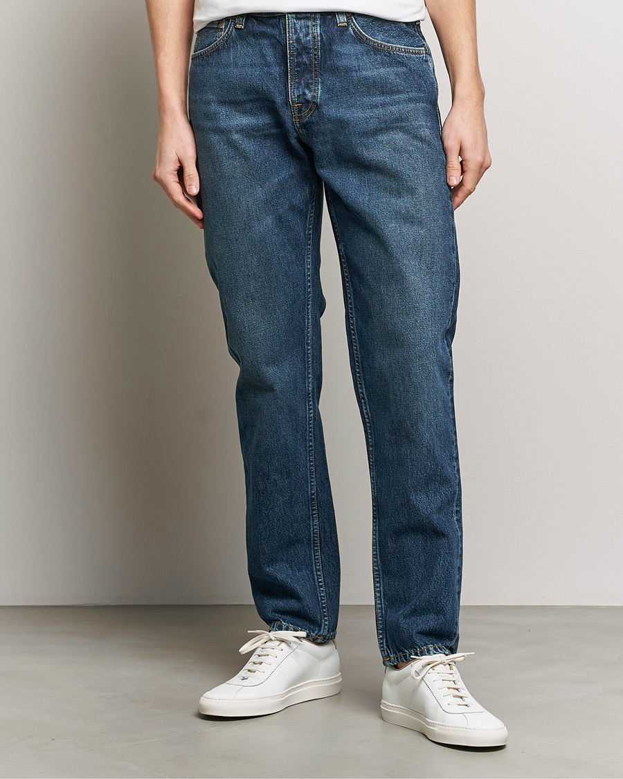 Heren | Blauwe jeans | Nudie Jeans | Steady Eddie II Jeans Blue Soil
