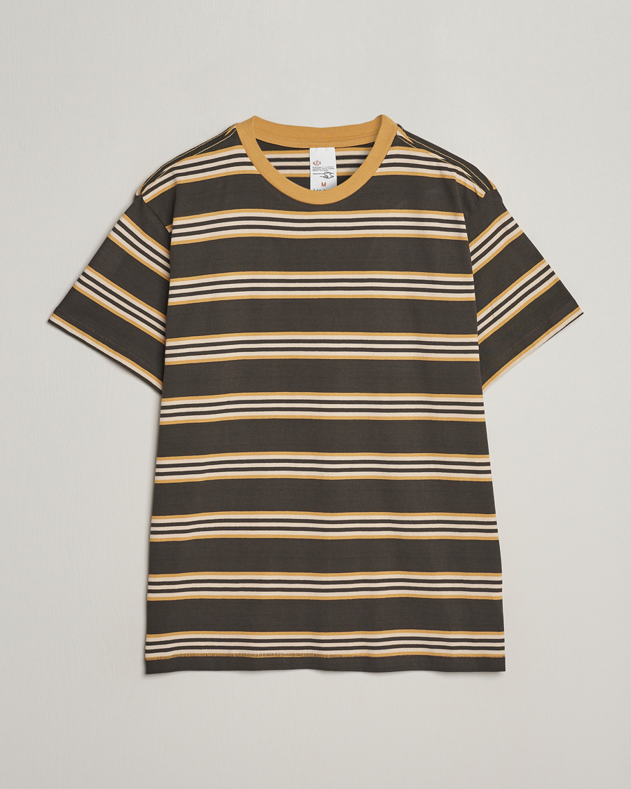 Heren | T-shirts | Nudie Jeans | Leif Striped Crew Neck T-Shirt Multi